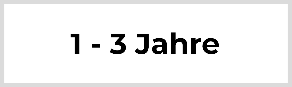 1 - 3 Jahre